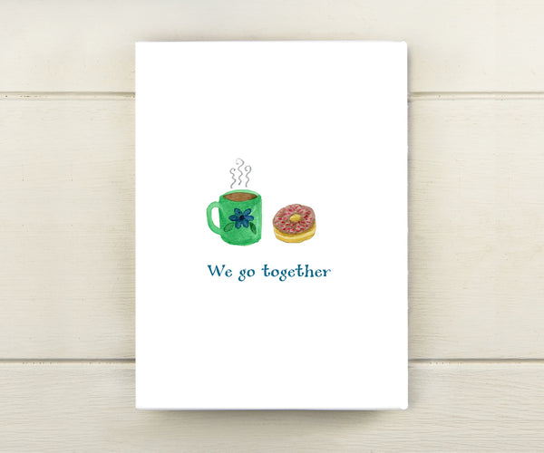 Coffee and Donut Card