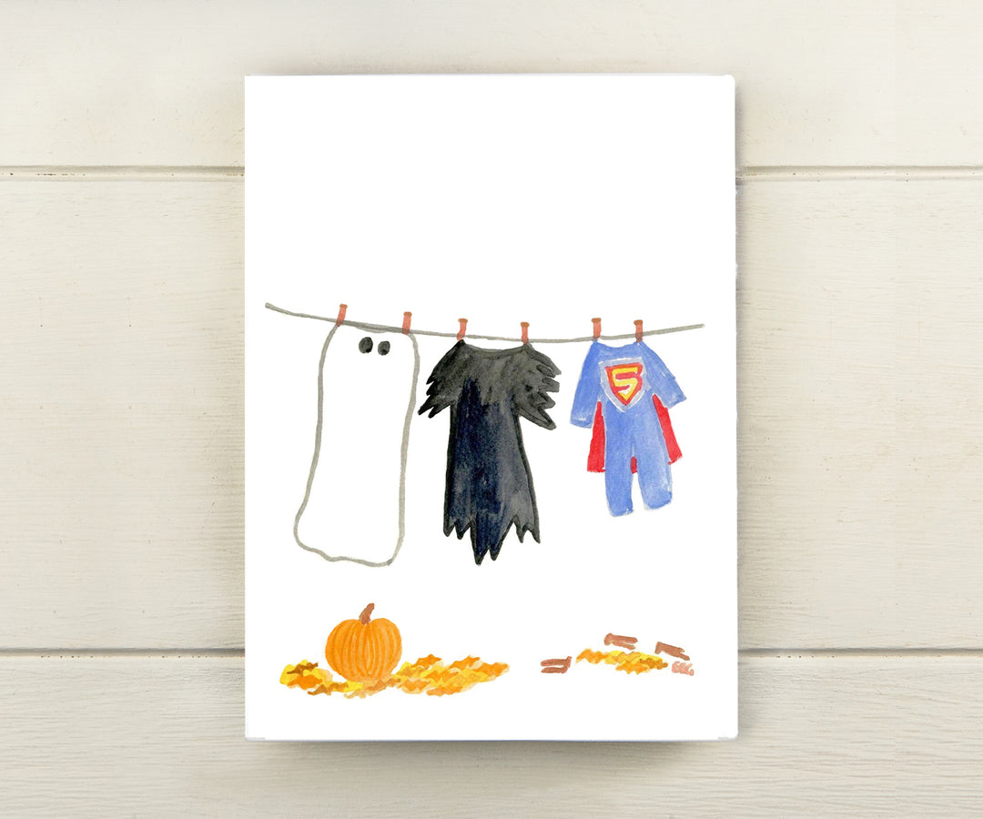 Costume Laundry Line Card