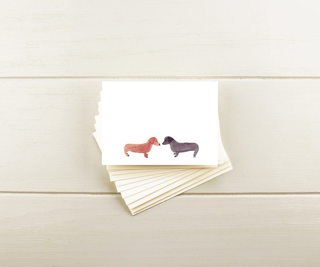 Dachshunds Note Cards