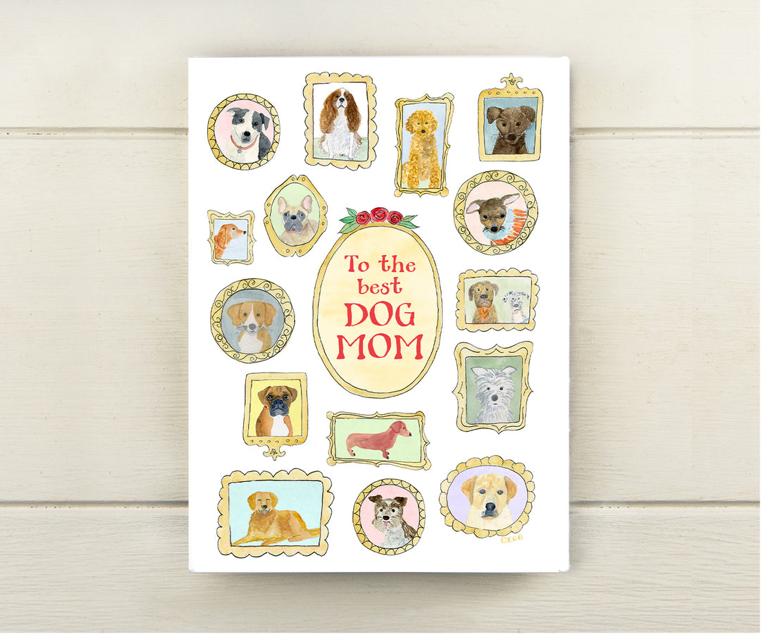 Dog Mom Mother's Day Card