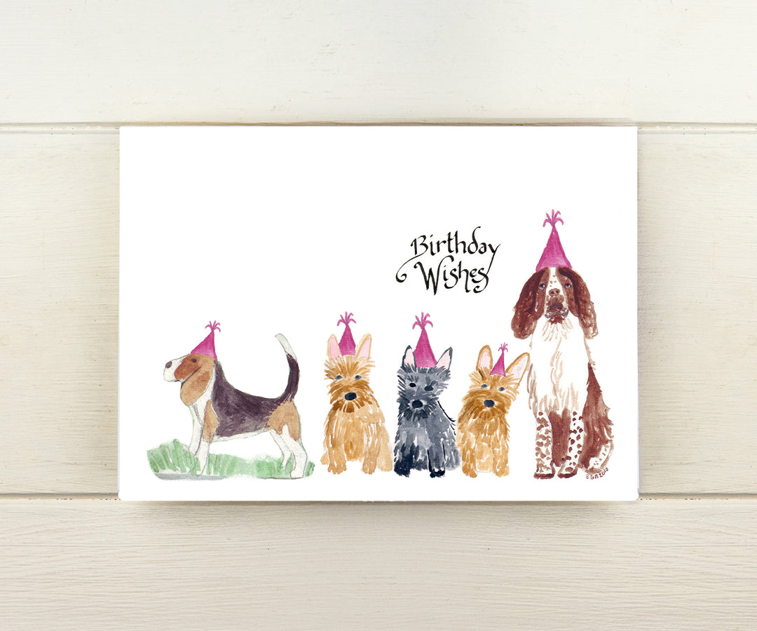 Dogs Birthday Card