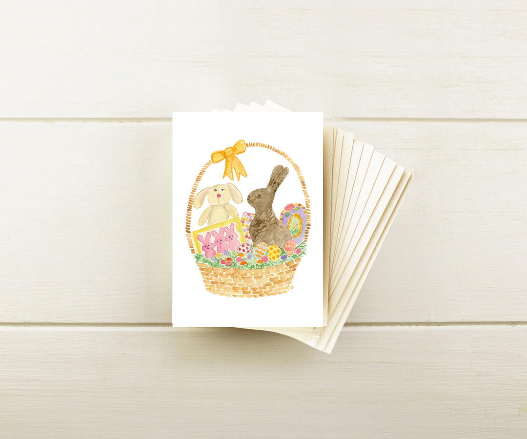 Easter Basket Note Cards