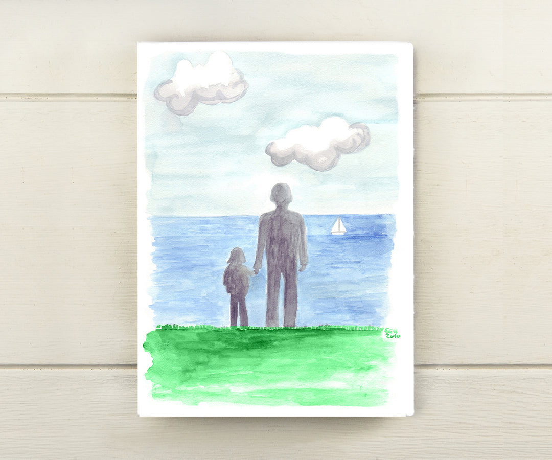 Father & Daughter Card