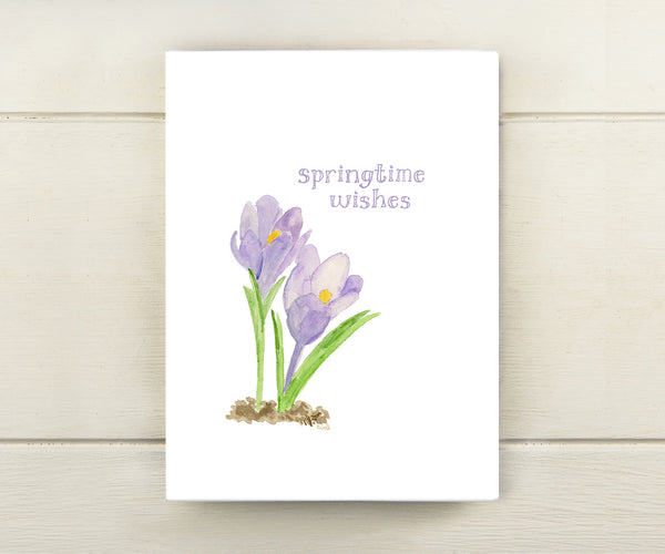 First Sign of Spring Card