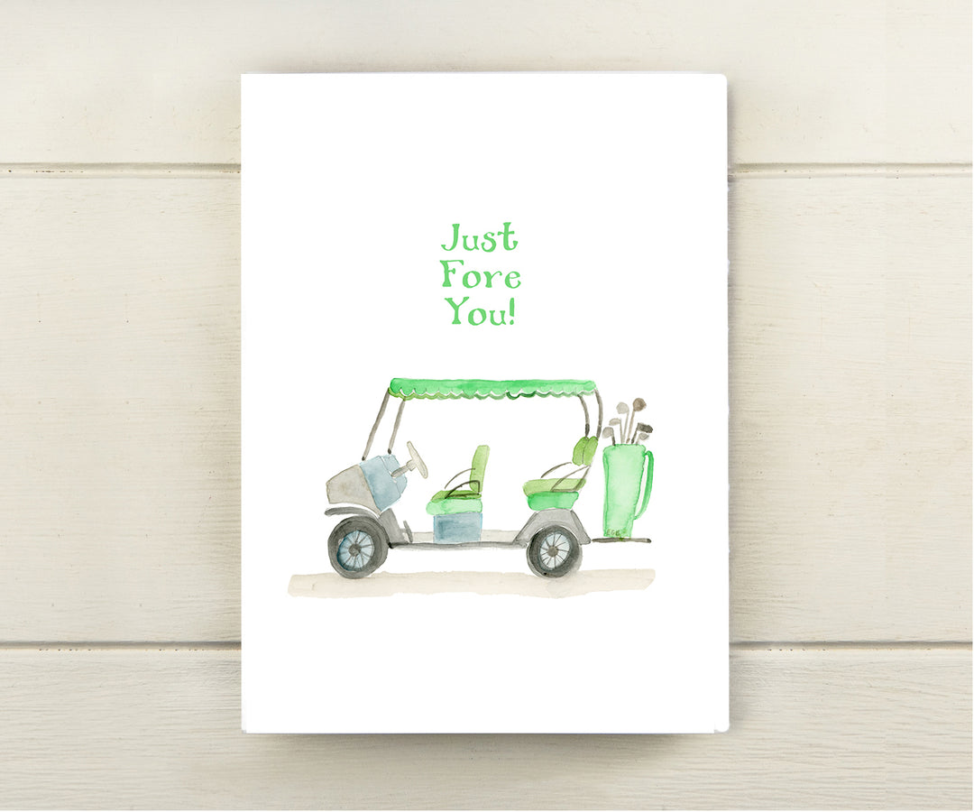 Just Fore You! Card