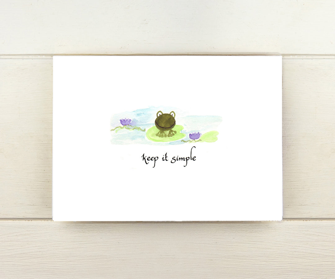 Froggy Recovery Card