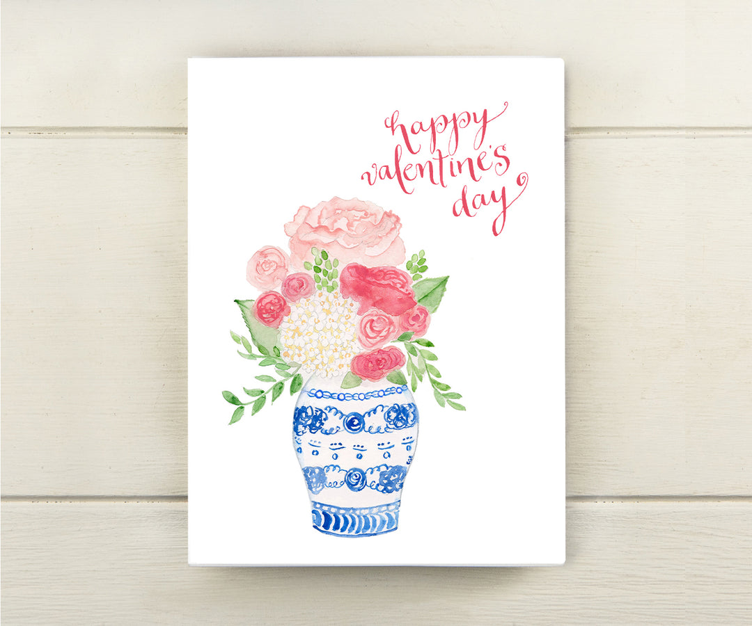 Ginger Jar Valentine Card