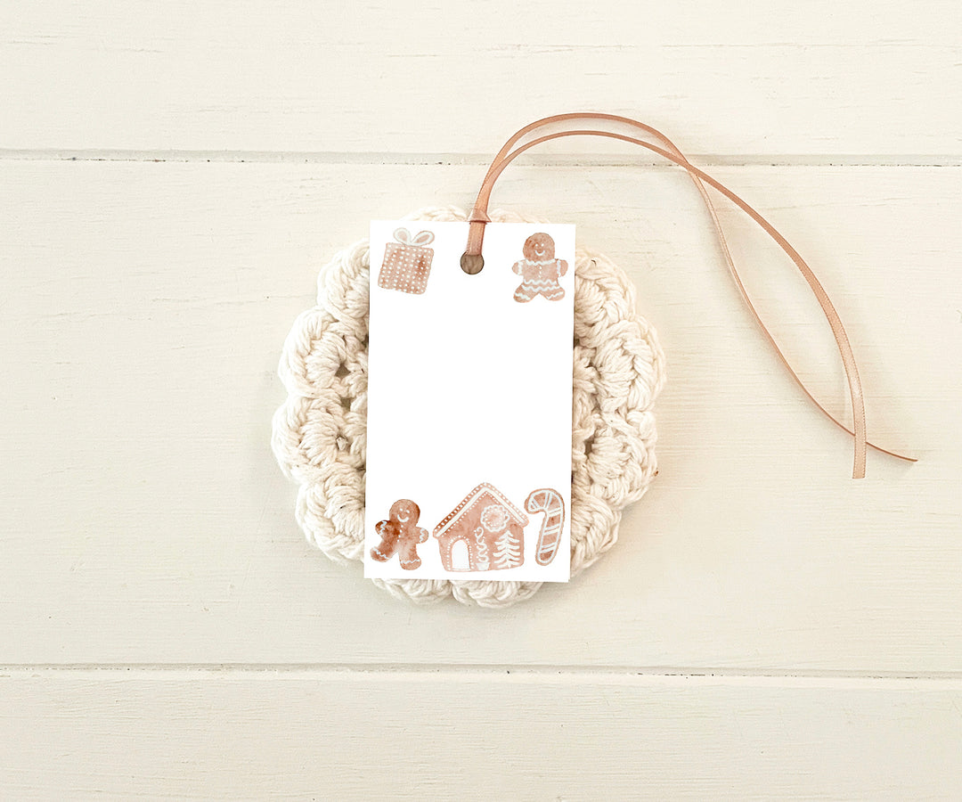 Gingerbread Cookies Holiday Gift Tags