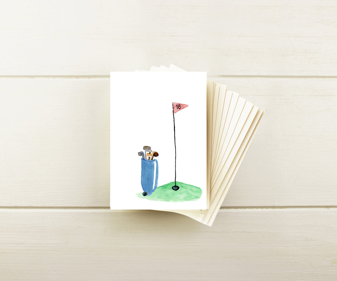 Golf Note Cards