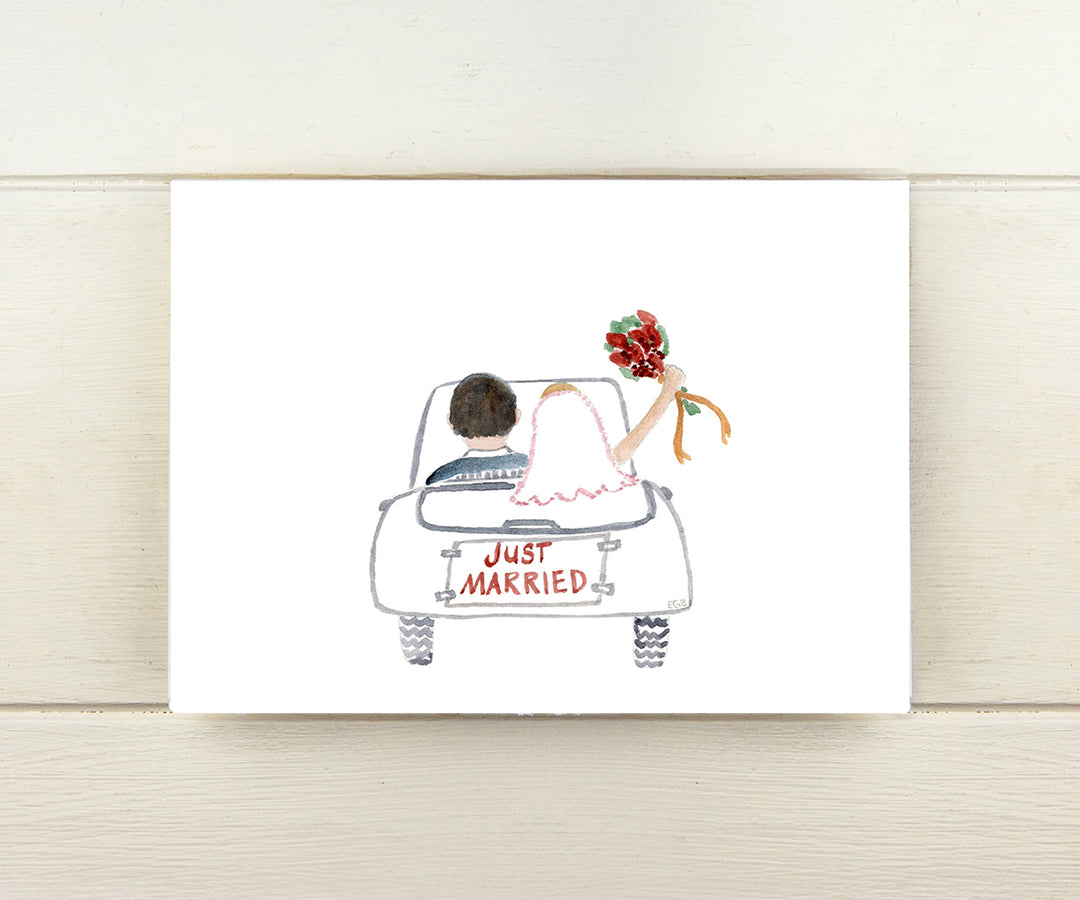 Happy Couple Wedding Card