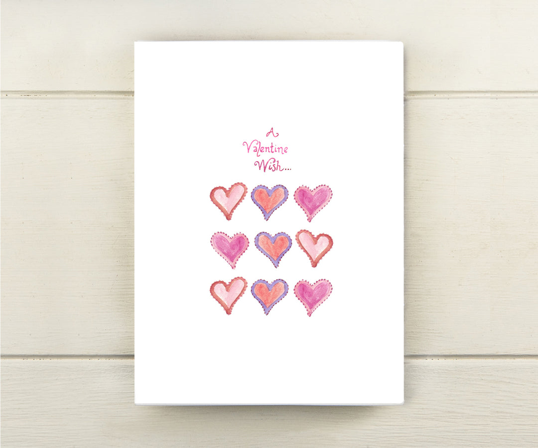 Hearts Valentine Card