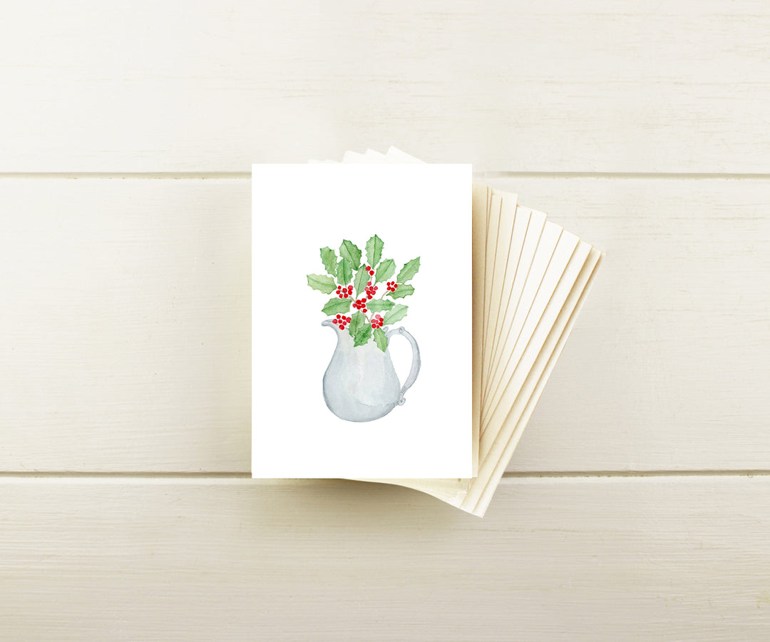 Holly Pitcher Holiday Note Cards