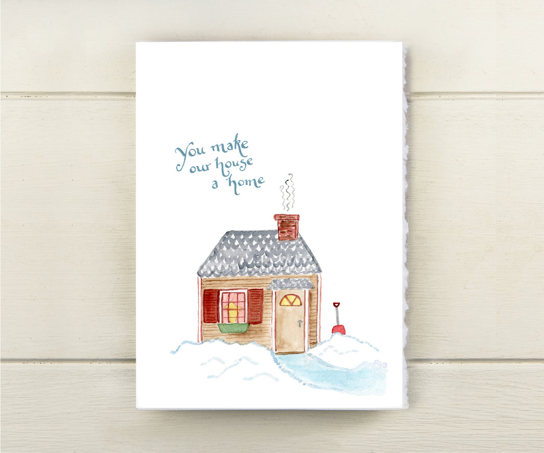 Home Sweet Home Valentine  Card