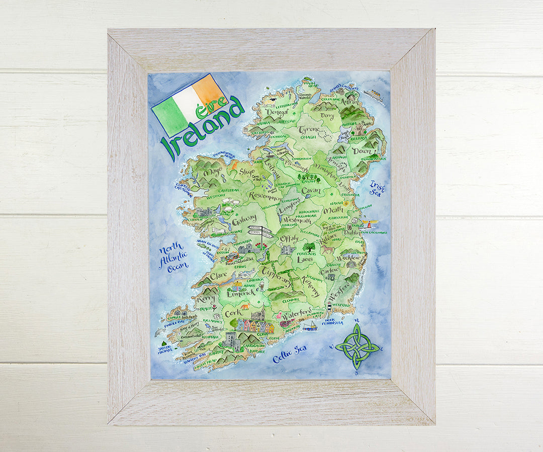 Map of Ireland