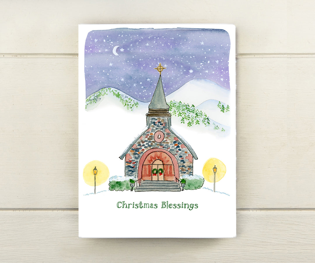 Midnight Mass Christmas card