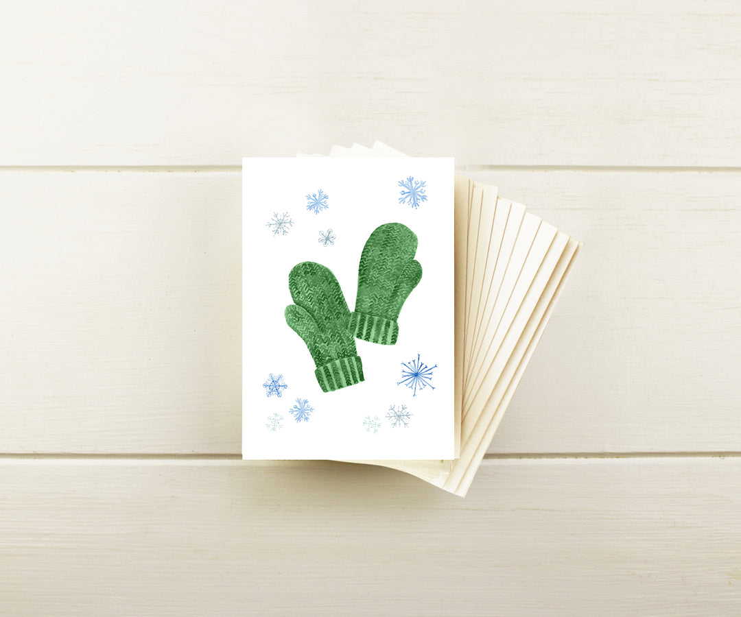 Mittens Note Cards