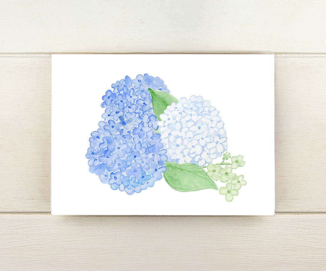 Mixed Hydrangeas Card