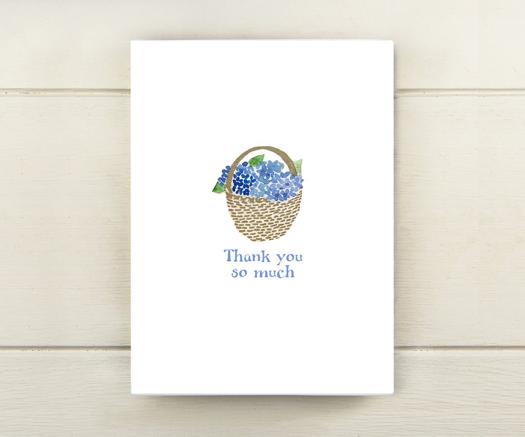 Nantucket Basket Thank You Card