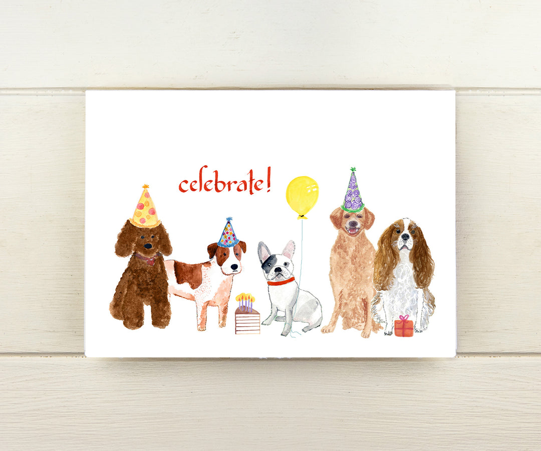 New Dogs Birthday Card