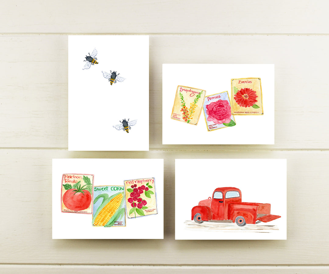 On The Farm Note Cards