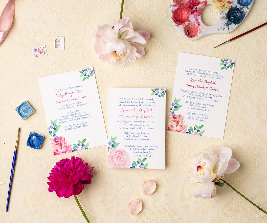 Peony Blueberry Seating chart