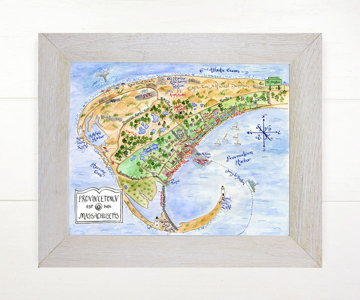 Map of Provincetown, MA