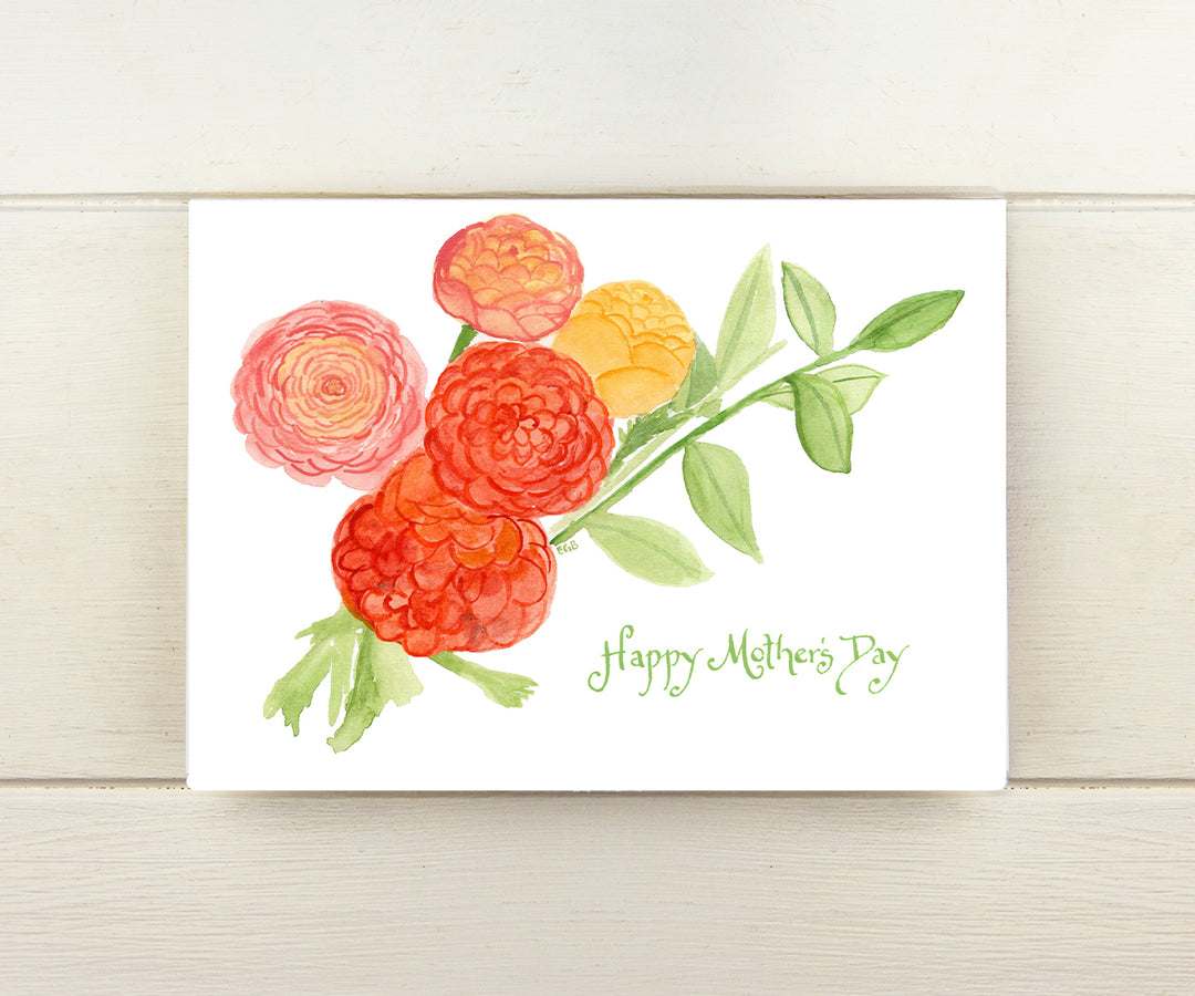 Ranunculus Mother's Day Card