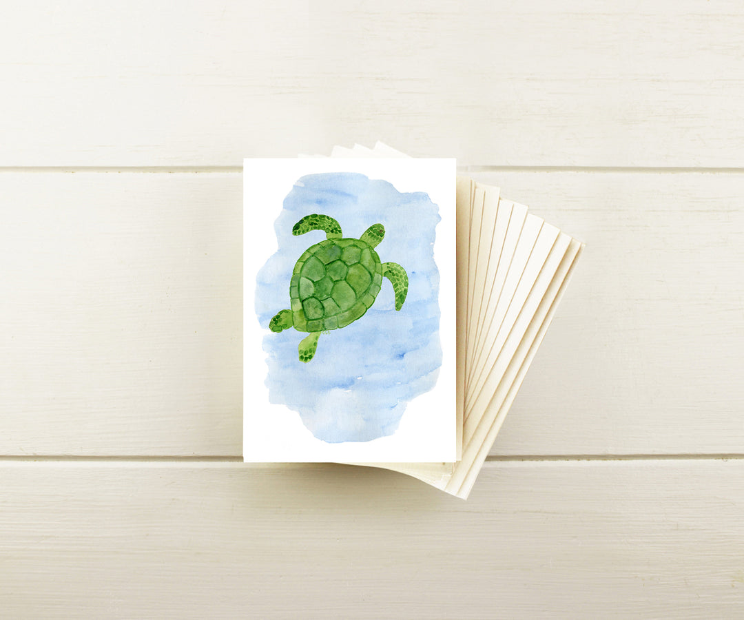 Sea Turtle Note Cards