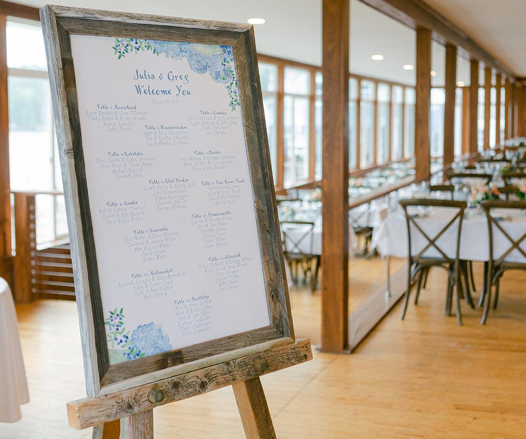 hydrangea blueberries seating chart