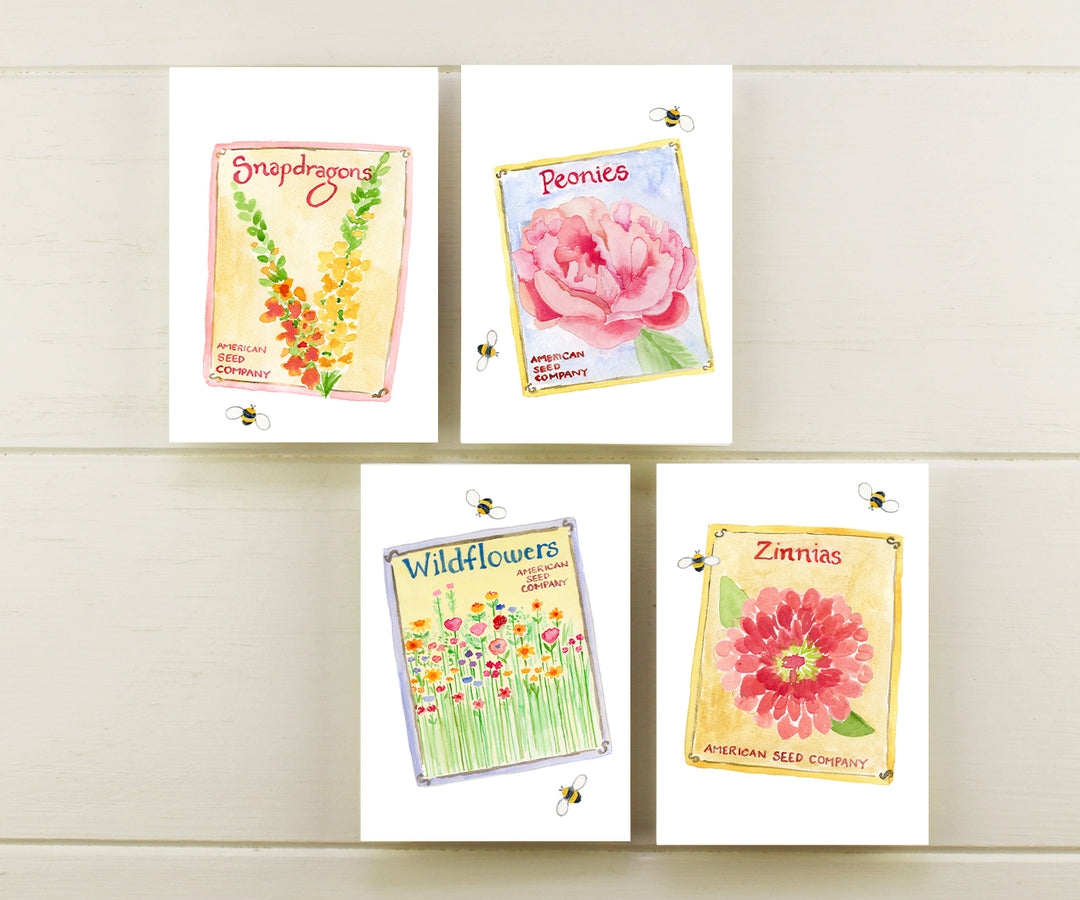 Seed Packet Note Cards