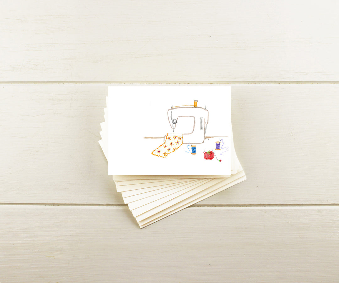 Sewing Note Cards