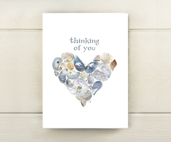 Shell Heart Card