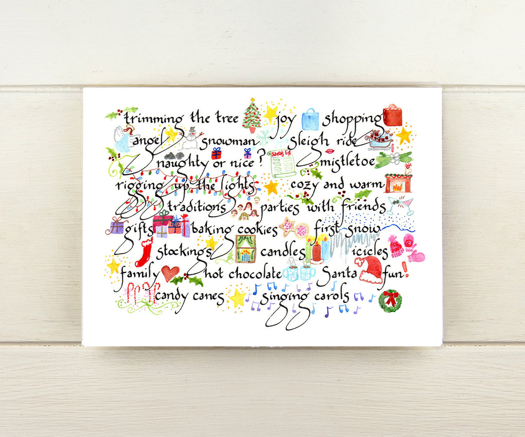 Simply Christmas Holiday Card