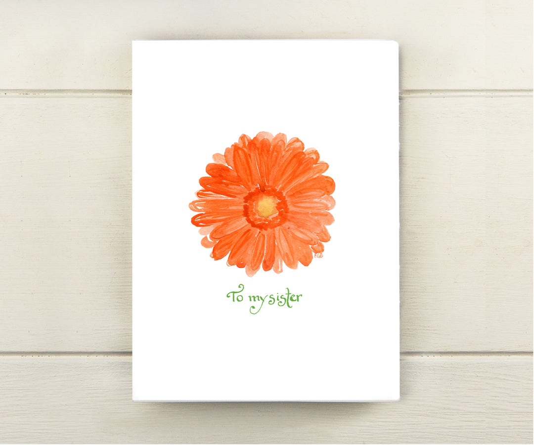 Sister Daisy Card