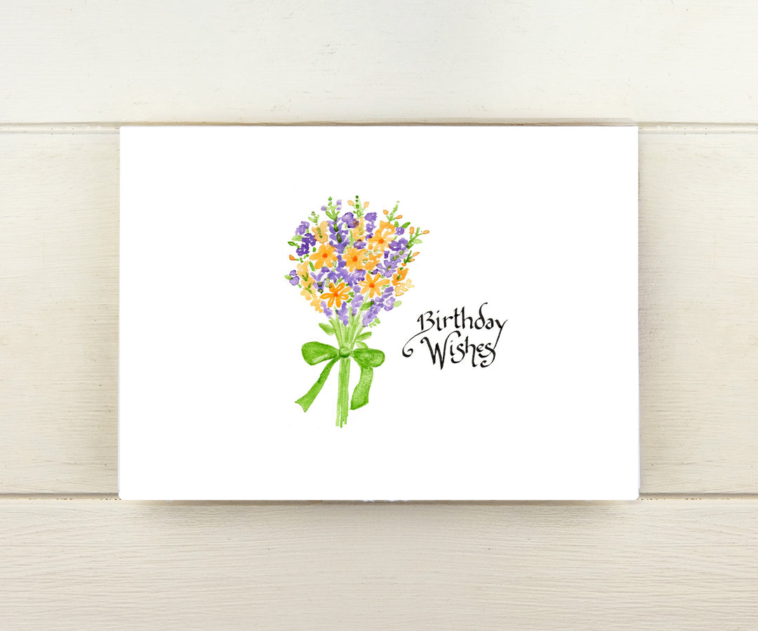 Snapdragon Birthday Card