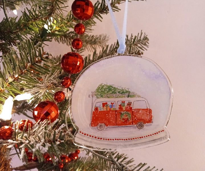 snowglobe ornament