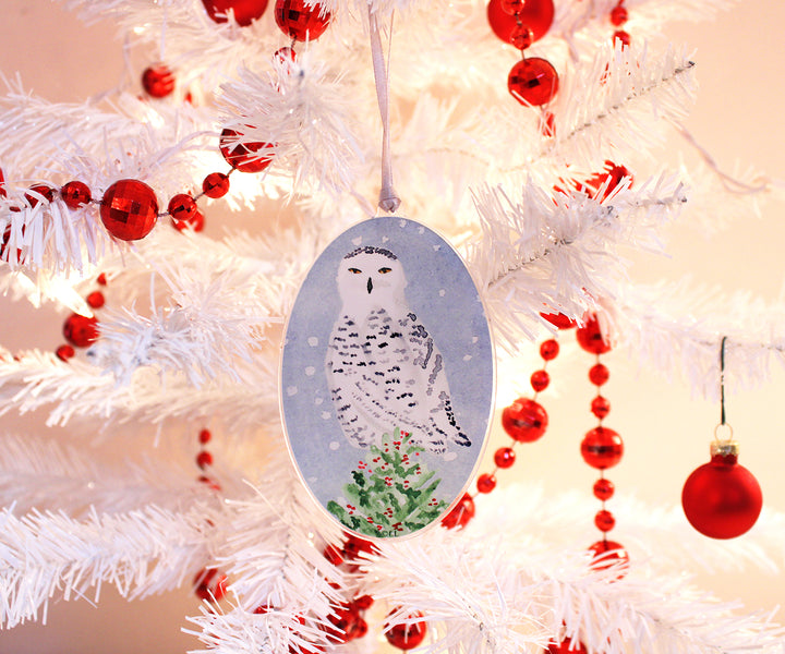 Snowy Owl Ornament