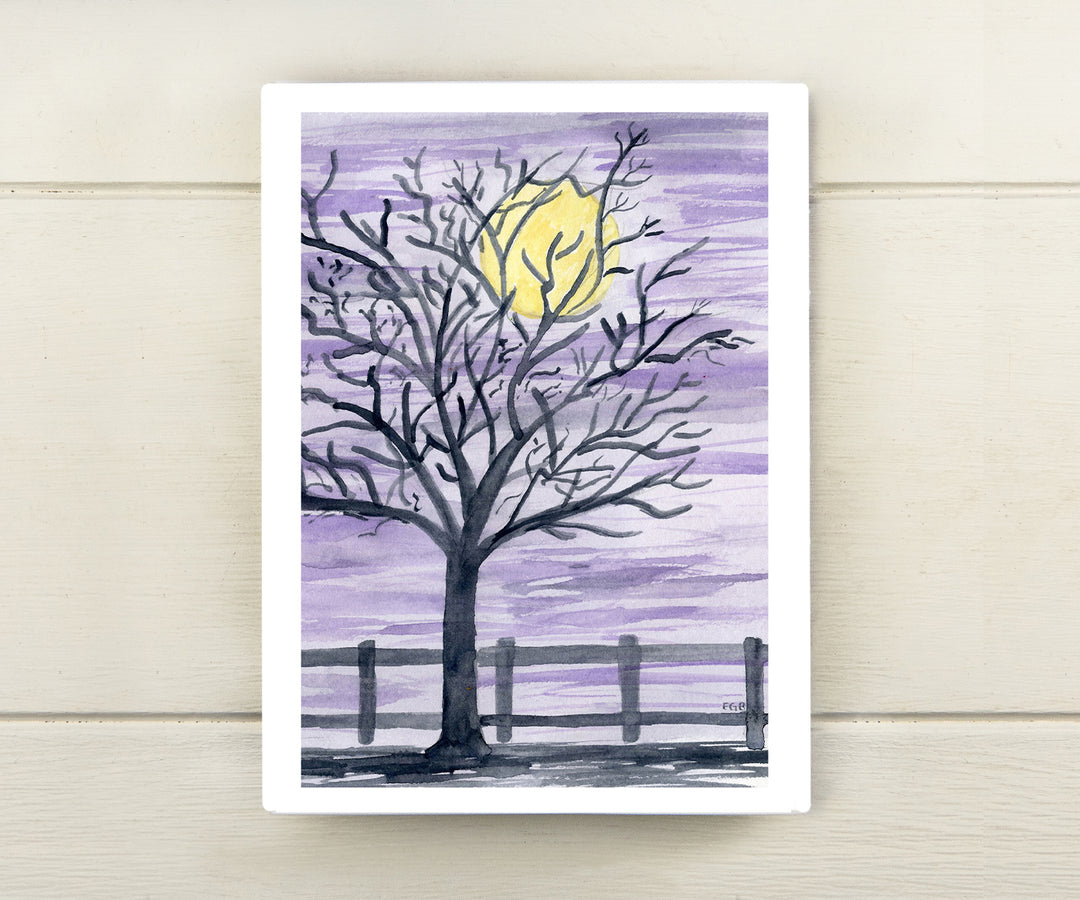 Spooky Tree Card