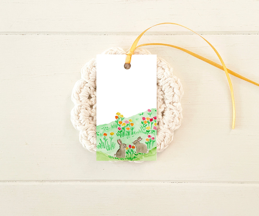 Spring Bunnies Gift Tags