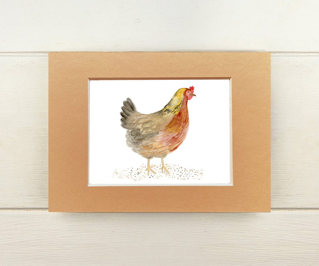 Spring Chicken Mini Print