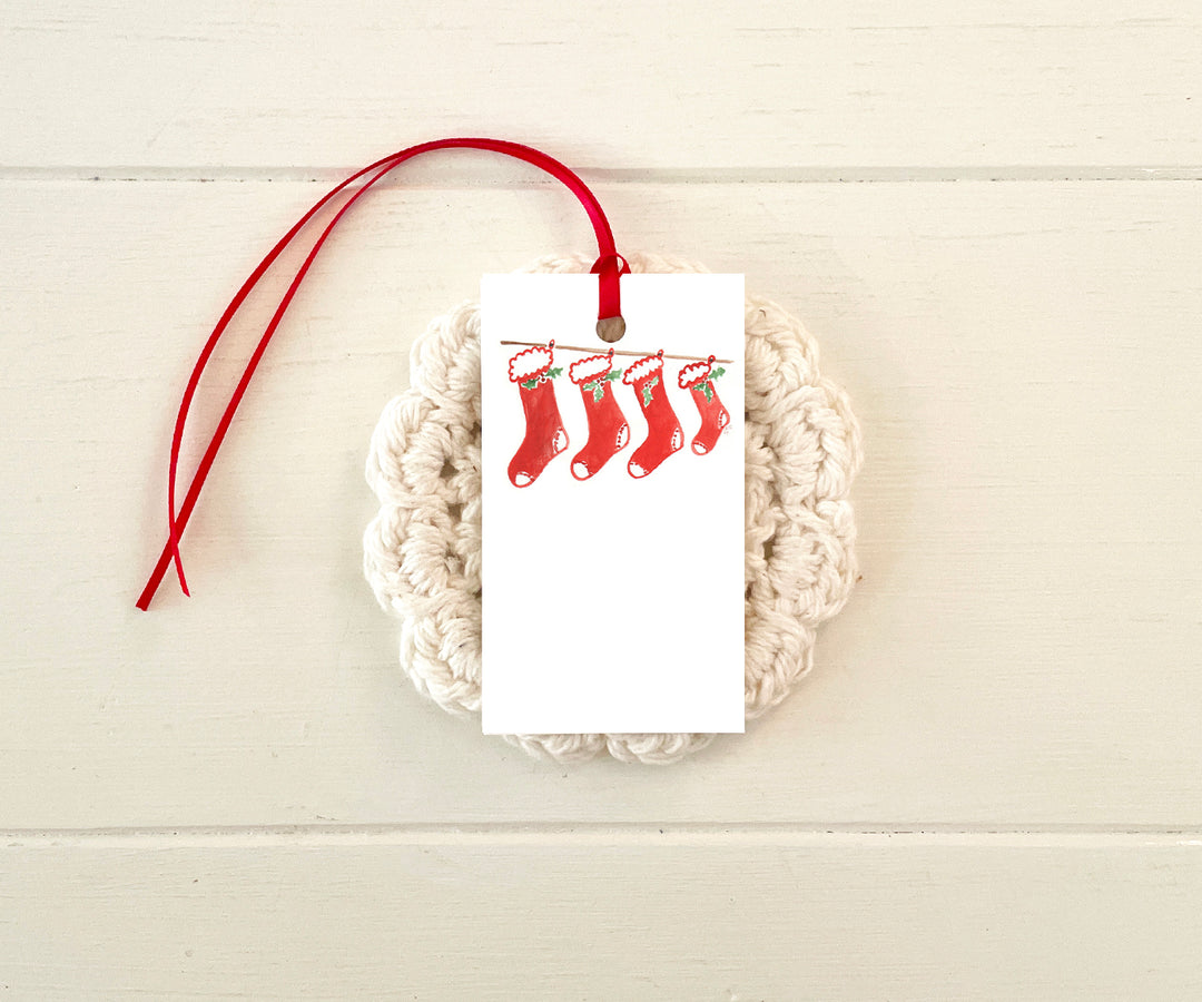 Stockings Holiday Gift Tags