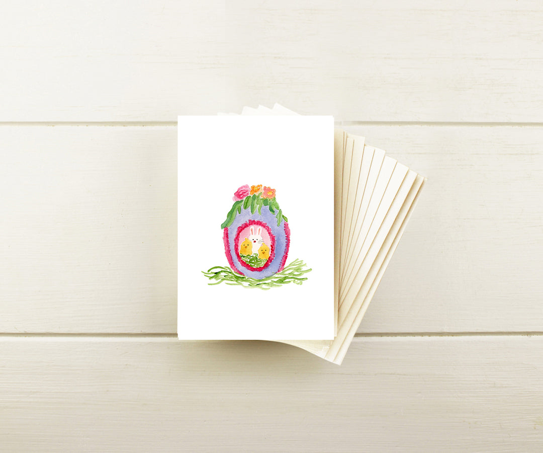 Sugar Egg Note Cards