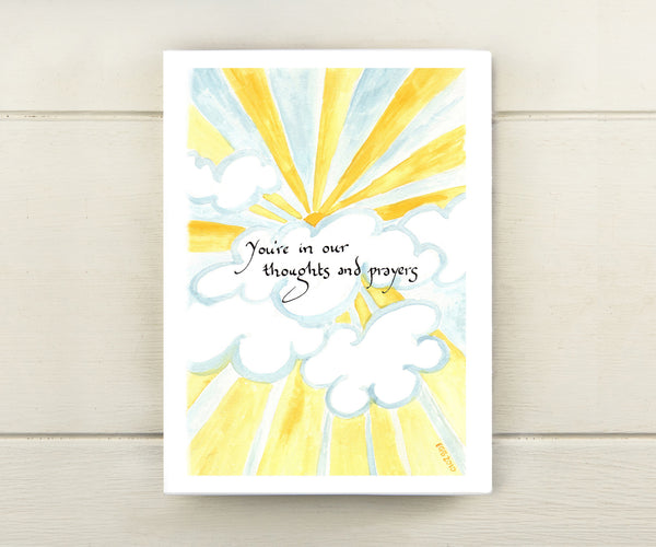 Sun Sympathy Card