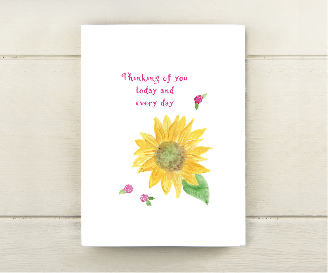 Sunflower Mother's Day Card