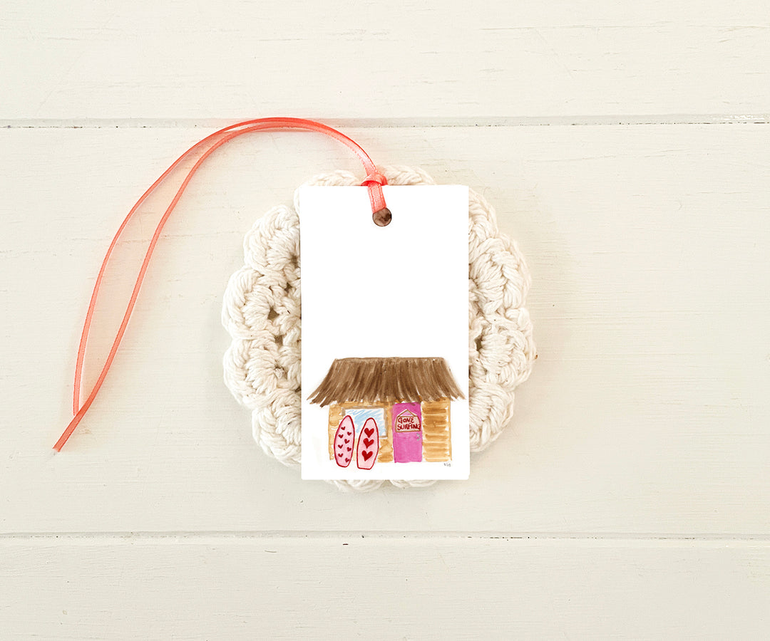 Surf Shack Gift Tags