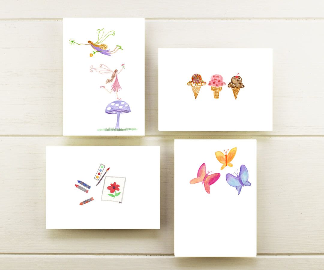 Sweet Note Cards for Girls