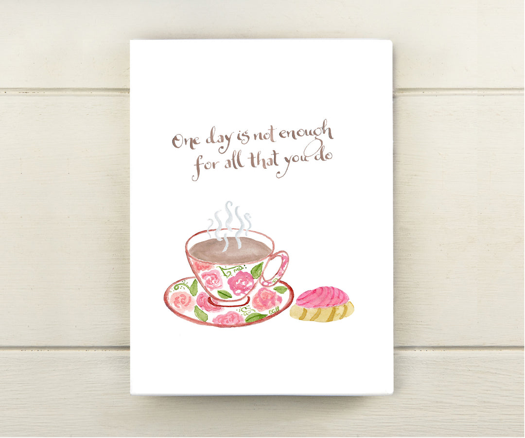 Teacup Mother's Day Card