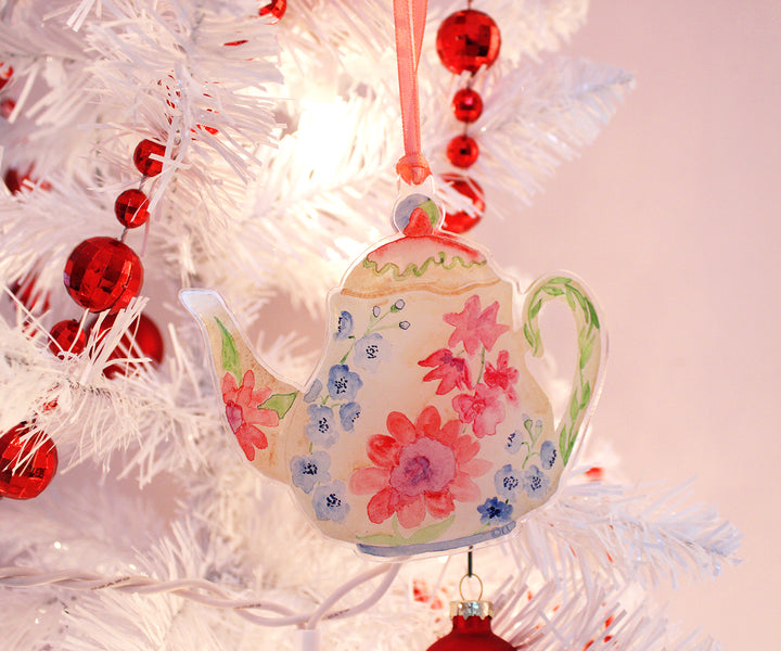 Pretty Teapot Ornament