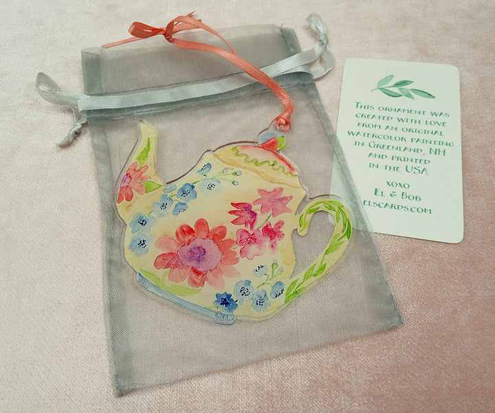 Pretty Teapot Ornament