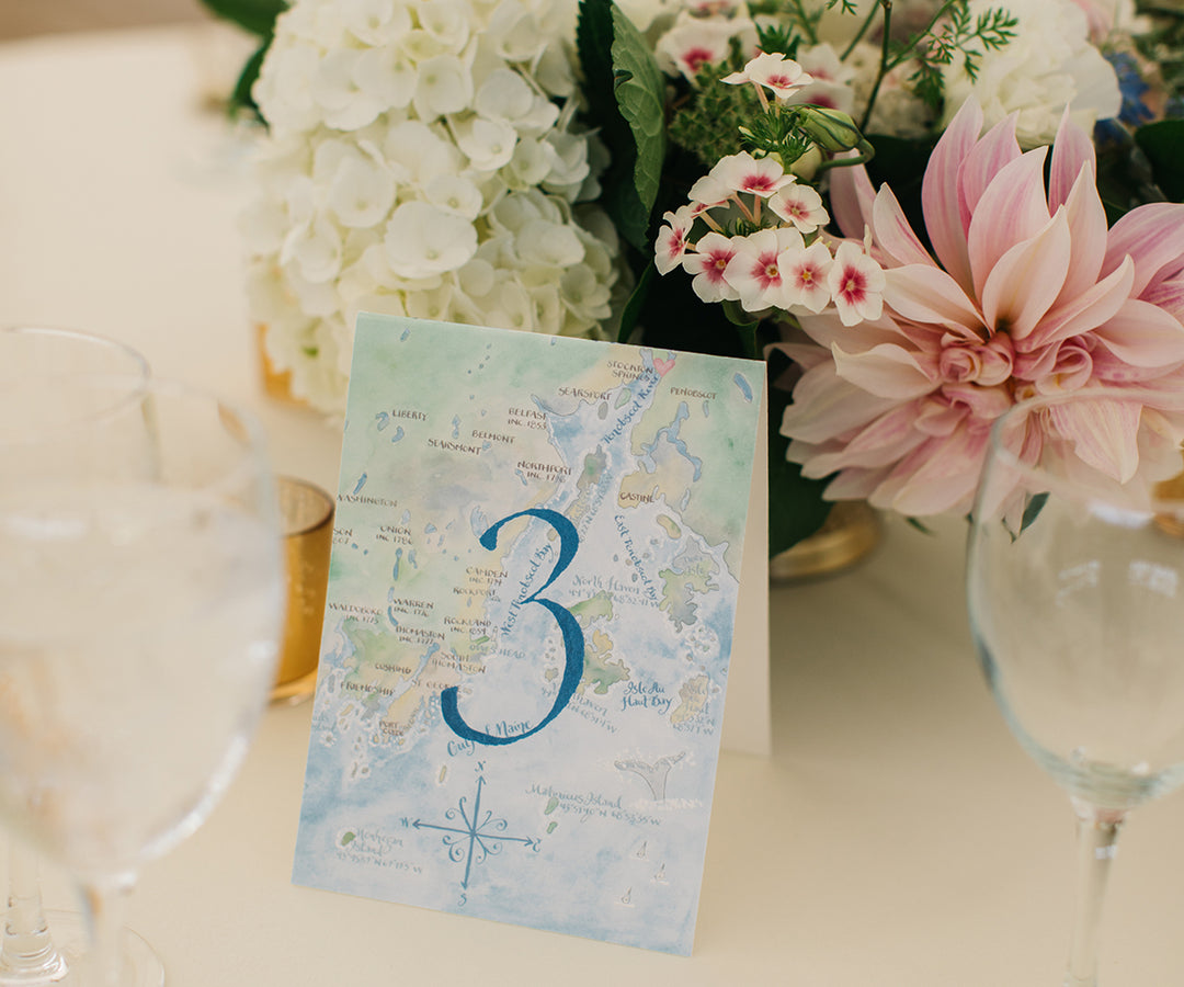 Bay View table number Greta Tucker photo